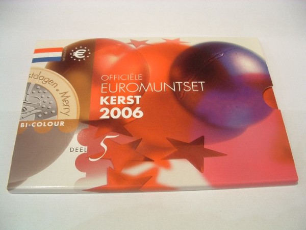 (afbeelding voor) Kerstset Nederland 2006 BU bi-colour